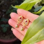 Traditional Gold-Tone Temple Jewelry Set