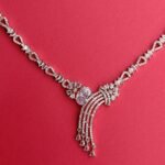 Sparkling CZ Statement Necklace Set