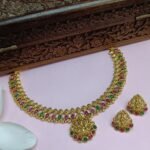 Traditional Temple Jewelry Set for Women