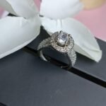 Elegant Adjustable CZ Ring for Women