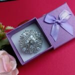 Elegant Floral AD Starburst Ring