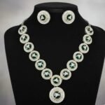 Elegant American Diamond Necklace Set