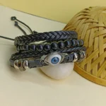 Bohemian Men’s Stackable Bracelet Set