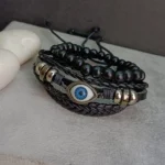 Bohemian Men’s Stackable Bracelet Set