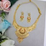 1 Gram Traditional Indian Bridal Jewelry Set