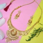 1 Gram Traditional Indian Bridal Jewelry Set