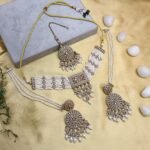 Multi-Strand Kundan Jewelry Set for Women