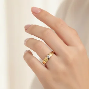 Minimalist Adjustable Ring for Women
