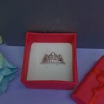 CZ Crown-Inspired Silver-Tone Ring