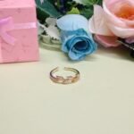 Dainty AD Leaf Ring for Women