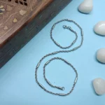 Classic Rope Style Twisted Chain for Men