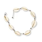 Natural Cowrie Shell Anklet for Women
