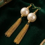 Pearl & Bead Dangle Earrings for Women