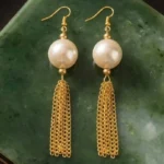 Pearl & Bead Dangle Earrings for Women