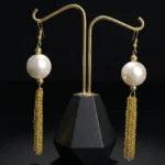 Pearl & Bead Dangle Earrings for Women