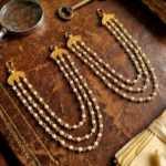 Traditional Gold Tone Layered Ear Chain Traditional Gold Tone Layered Ear Chain