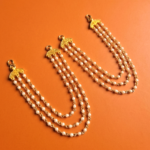 Traditional Gold Tone Layered Ear Chain