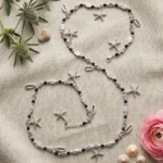Stylish Black Beaded Waist Chain Stylish Black Beaded Waist Chain