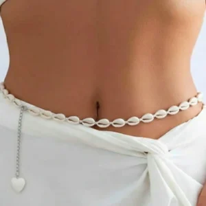 Cowrie Shell Waist Chain for Women