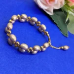 Adjustable Double Layer Beaded Bracelet