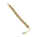 Adjustable Double Layer Beaded Bracelet