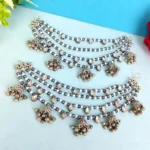 Handcrafted Multi Layer Beads Ear Chain